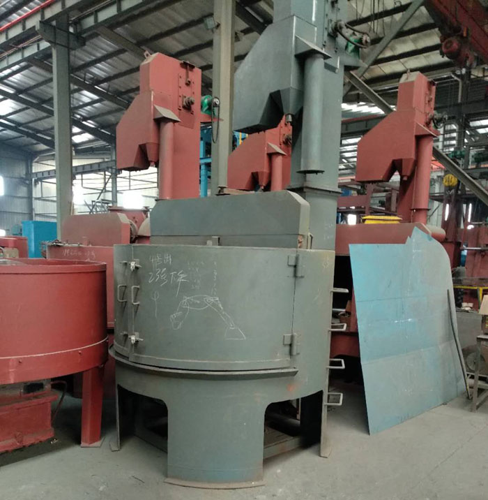 轉(zhuǎn)臺式拋丸機